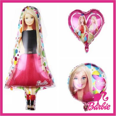 ลูกโป่งวันเกิด ลูกโป่ง happy birthday ของขวัญ ของขวัญวันเกิด Barbiestyle Barbiepink Barbiecore ชุดบาร์บี้ บาร์บี้ บาบี้ ตุ๊กตาบาร์บี้ ตุ๊กตาน่ารัก เสื้อยืดแฟนคลับอนิเมะตุ๊กตาบาร์บี้เป่าลมรูป Barbie บอลลูนลายเจ้าหญิงตุ๊กตาอาบน้ำสำหรับเด็กทารกตุ๊กตา
