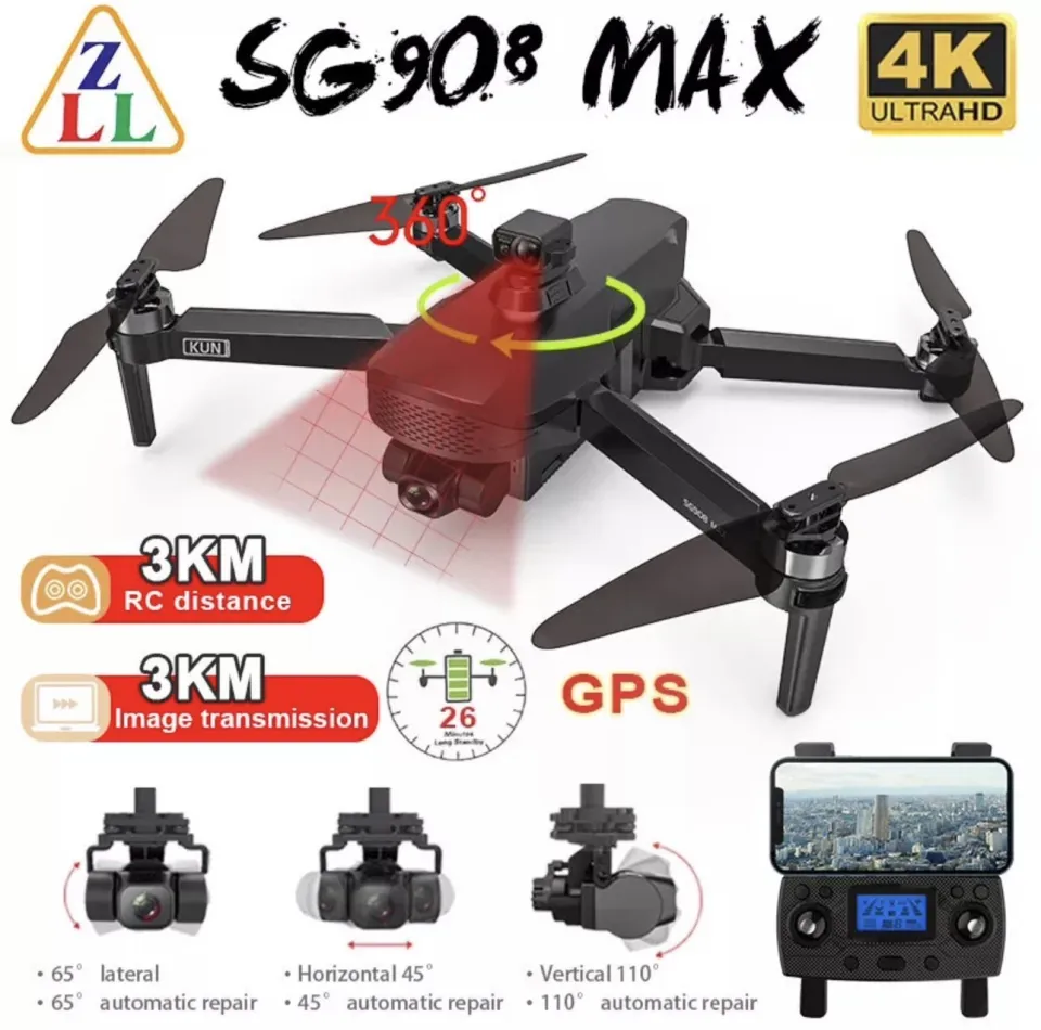 Sg908 on sale kun drone