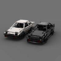 Toyot Ae 86 Coupe บล็อคก่อสร้างปรับแต่งและสต็อกโมเดลของเล่นรถ RC กีฬาสำหรับเป็นของขวัญเด็ก MOC-71271