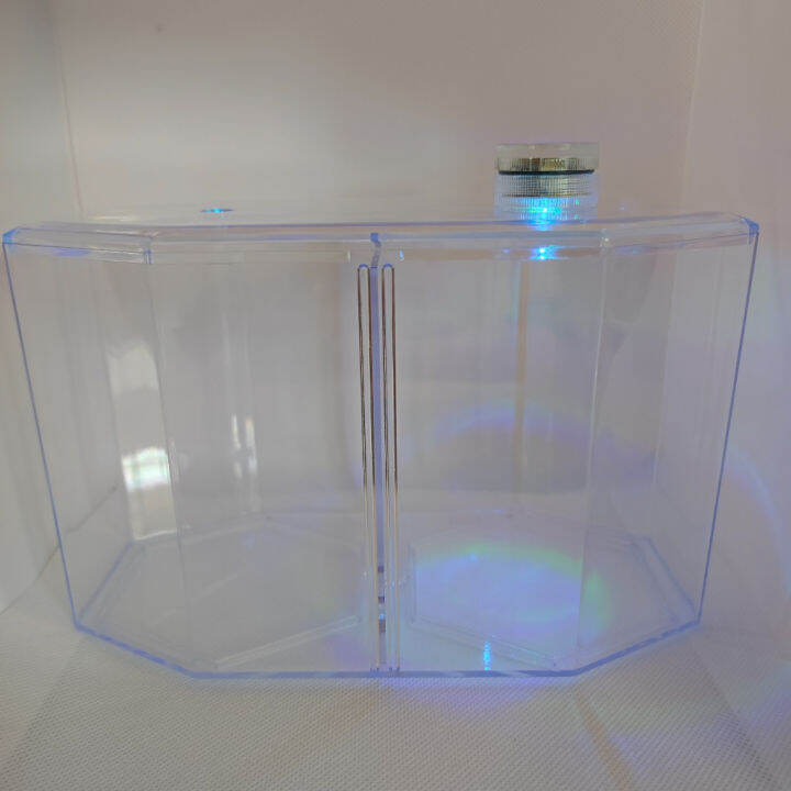 COSMIC Stylish Plastic Fish Tank Bowl Aquarium with LED Lazada PH