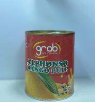 Grab Alphonso Mango Pulp เนื้อมะม่วงอัลฟอนโซ 850g