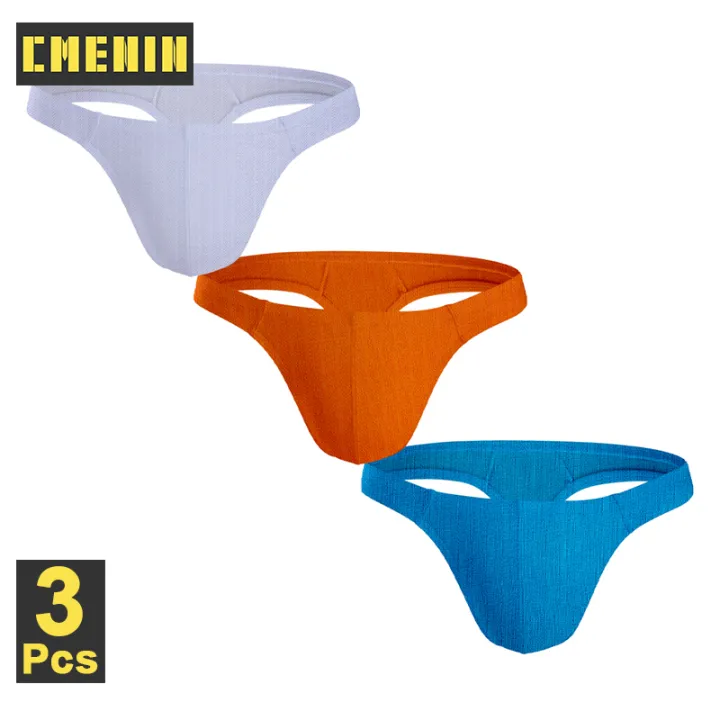 Cmenin Adannu 3pcs Mesh Spandex Fashion Sexy Men Underwear Jockstrap Breathable 2021 Mens G