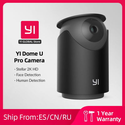 YI Dome U Pro Security Camera 2K HD IP Cam Pan &amp; Tilt With Wifi 360° Auto Cruise Home Human &amp; AI Voice Compatibility