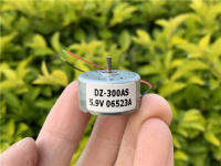 【♘COD Free Cas♘】 herrdi มอเตอร์ Dz-300as Dc 3V 5V 6V 7700Rpm ยาว Micro 24Mm ไร้เสียงมอเตอร์พลังงานแสงอาทิตย์สำหรับโมเดลของเล่น