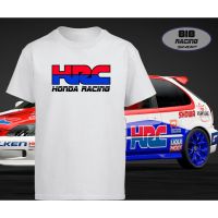 （พร้อมส่ง）T-shirt  เสื้อยืด RACING เสื้อซิ่ง [HRC RACING]