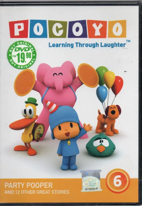 Children DVD Pocoyo : Learning Through Laughter Series Vol.6 ~ Party ...