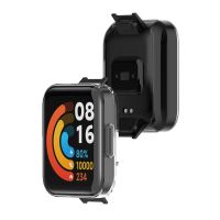 +【】 New For  Redmi Watch 2 Lite TPU Screen Protector Case Smartwatch Full Coverage Plating Protective Shell Frame Accessories