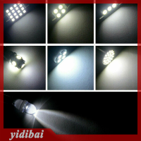 yidibai 42PCS Car interior White Combo LED แผนที่โดมประตูลำต้นป้ายทะเบียนหลอดไฟ