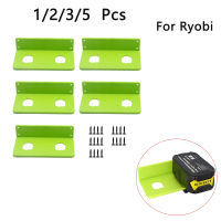 ใหม่ผู้ถือแบตเตอรี่การจัดเก็บยึดคงที่สำหรับ Ryobi หนึ่ง18โวลต์ NiCd ลิเธียม P107 P108ติดผนังแบตเตอรี่ไม้แขวนเสื้อชั้นวางจอแสดงผล