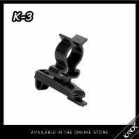 5 ชิ้น KLCB ตะขอแขวนเครื่องมือ ABS ติดผนัง สีดำ K1025