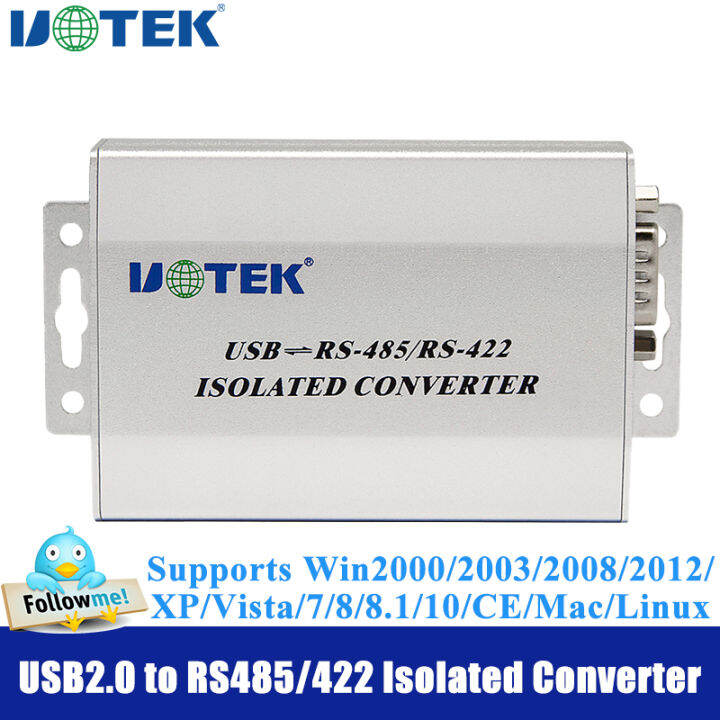 Uotek Usb To Rs485 Rs422 Isolated Converter Adapter Usb20 Rj45 Connector Conversion With 5851