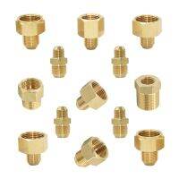 1/2" 3/8" M14 M18 M22 Brass Thread Coupler Reducing Connector Copper Fittings For Cleaning Machine Kitchen Bathroom Valves