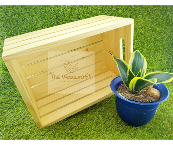 Wooden Crate L10.25" W7" H5" Small Lazada PH