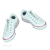 COD DSFGREYTRUYTU 1/6 Scale Woman Girl Canvas Shoes Rubber Sport Sneakers for 12 Figure Hot Toys