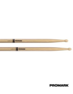 Promark™ ไม้กลอง 2B หัวไม้ (Classic 2B Wood Tip Drumstick) รุ่น TX2BW ** Made in USA **