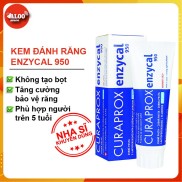 Kem Đánh Răng Ngừa Sâu Răng, Kháng Khuẩn Curaprox Enzycal 950 75ml