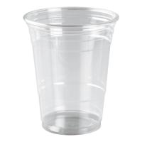 ส่งด่วน! ถ้วยน้ำพลาสติก PET 16 ออนซ์ x 50 ใบ Cup PET 16 oz x 50 pcs สินค้าราคาถูก พร้อมเก็บเงินปลายทาง