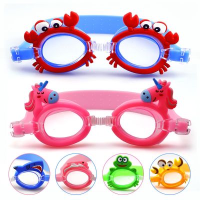 New anti-fog Baby Cartoon Mirror Goggles Children To Learn Glasses Can Adjusted