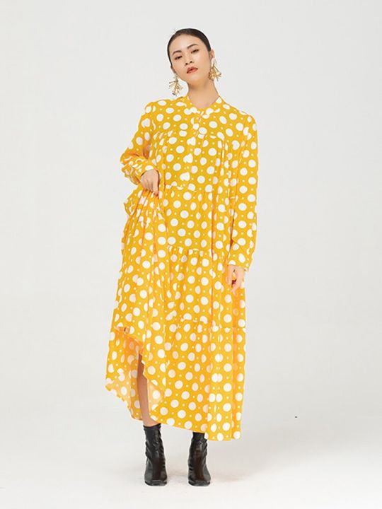 xitao-dress-polka-dot-pullover-goddess-fan-casual-dress