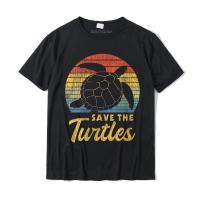 Womens Retro Vintage Save The Turtles Skip The Straw Sea Animal T Shirt Casual Tops Shirts for Men Cotton T Shirts Casual Funny XS-6XL