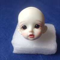 Bjd หัวตุ๊กตาเรซิ่น 1/6 พร้อมดวงตาและฟันขาว