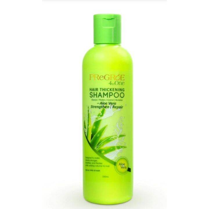Pregroe 4 in One Hair Thickening Shampoo 250ml Lazada PH