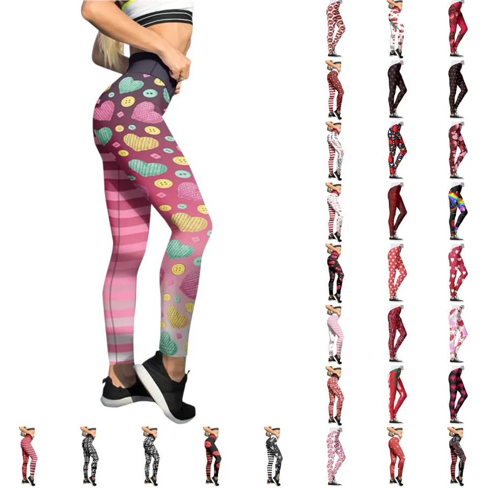 Design Skinny Printed Leggings Lovesy Pants Stripes Running For
