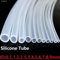 ♨ 1/5 Meters Food Grade Clear Transparent Silicone Rubber Hose ID 0.51 2 3 4 5 6 7 8 9 10 12mm O.D Flexible Nontoxic Silicone Tube