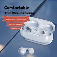 【Undine earphone】ต่างหูนำไฟฟ้า Earbone ชุดหูฟังบลูทูธไร้สายที่อุดหูสำหรับเล่นกีฬากันน้ำพร้อมแอนดรอยด์ Apple