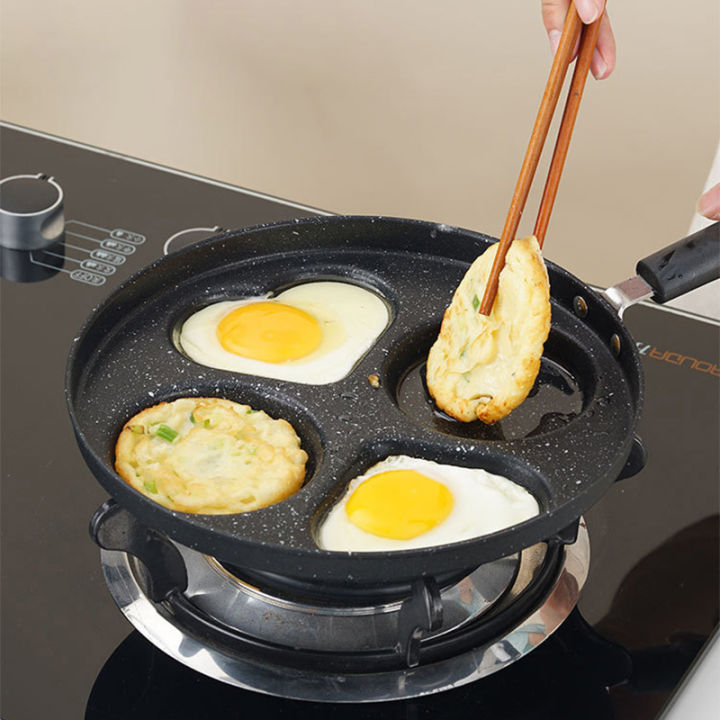 xmds-ไข่เจียว-กระทะทอดไข่ดาว-4-หลุม-กระทะทอดไร้น้ำมัน-ไม่ติดกระทะ-ทำอาหารเช้าได้สะดวกสบาย