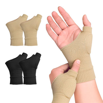 ถุงมือข้อมือยางยืดกันความร้อนสำหรับผู้ชายและผู้หญิง,ถุงมืออุปกรณ์ป้องกันข้อมือแนวสปอร์ตคีย์บอร์ดถุงมือปาล์มหัวแม่มือ