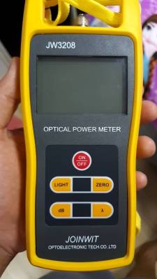 Optical Power Meter JW เครื่องทดสอบสายไฟเบอร์ออปติก #JOINWIT #OPM Fiber #Optic Cable Tester