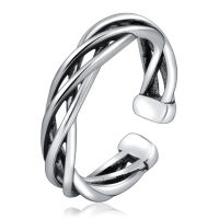 Elegant Knitting Twist Open Rings Wedding Jewelry For Women-It Can Be adjustable