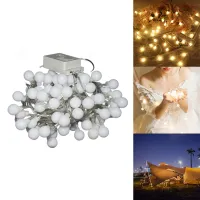 LED String Lights Fairy Ball Garland Lights Waterproof Outdoor Lamp Christmas Holiday Wedding Party Lights Decor