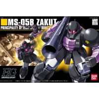 Bandai HGUC MS-05B Zaku I Black Tri-Stars : 643 LazGunpla