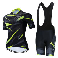 Women Cycling Clothing Bicycle Jersey Set Female Ropa Ciclismo Girl Cycle Casual Wear Road Bike Bib Short Pant Pad Ropa Ciclismo