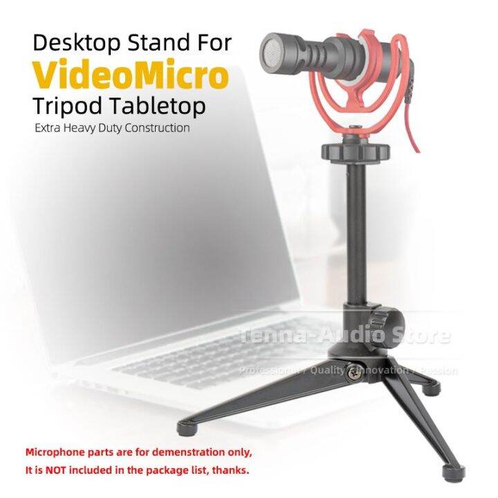 Desk Tripod Metal Microphone Stand For Rode VideoMicro Video Micro