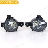 ไฟตัดหมอก LED ด้านหน้าของรถยนต์หลอดไฟสำหรับ BMW 1ชุด E82 E87 E88 X3 E83 X5 E70 63176924655 63176924656ประกอบรถยนต์