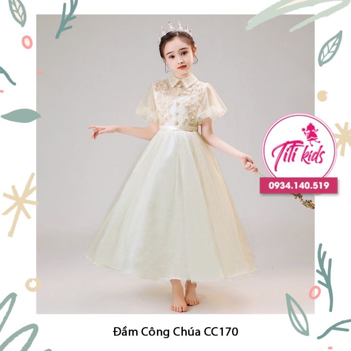 Đầm Váy Công Chúa Cho Bé Gái Cao Cấp BELLE - CC170 | Lazada.vn