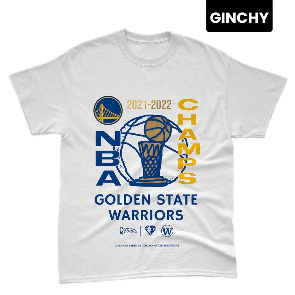 Golden State Warriors NBA 2021/2022 Champions T-Shirt - Faded Black -  Throwback