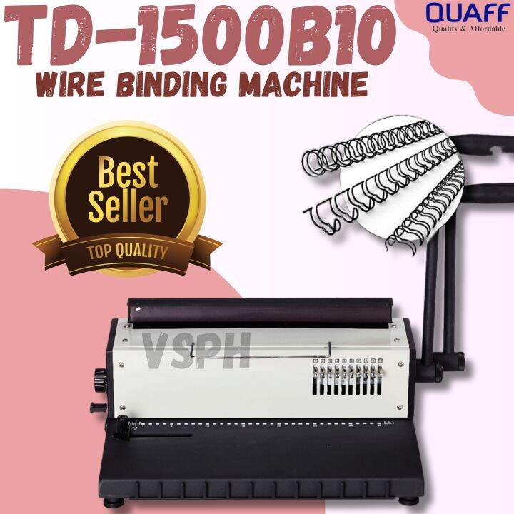 QUAFF TD1500B10 WIRE BINDING MACHINE by VSPH Lazada PH