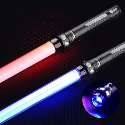 ใหม่80/66Cm Lightsaber Dueling เลเซอร์ RGB ดาบของเล่น7สีเด็ก Force FX FOC Blaster ของเล่น Jedi ดาบเลเซอร์ของขวัญ2P