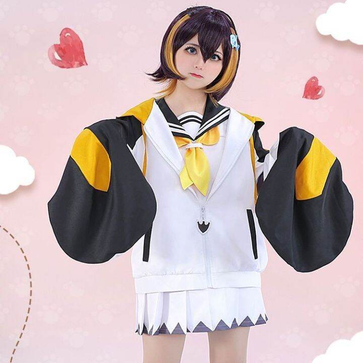 HOT”ra Gurin Cosplay ชุดคอสเพลย์ ชุดกะลาสี Vtuber Nijisanji ra Gurin ...