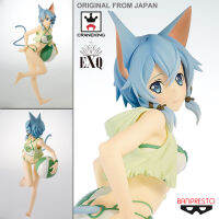 งานแท้ 100% Banpresto EXQ จากการ์ตูนเรื่อง Sword Art Online Memory Defrag Code Resister ซอร์ดอาร์ตออนไลน์ เมมโมรีดีแฟรก Asada Sinon อาซาดะ ชินอน ชุดว่ายน้ำ Swimsuit Ocean Cat Sea Kettosee Cait Sith Figure Genuine from japan ฟิกเกอร์ โมเดล