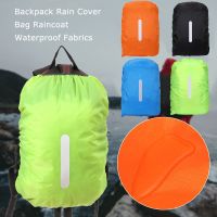 Reflective Waterproof Backpack Rain Cover Outdoor Sport Night Cycling Safety Light Raincover Case Bag Camping Hiking 20-60L