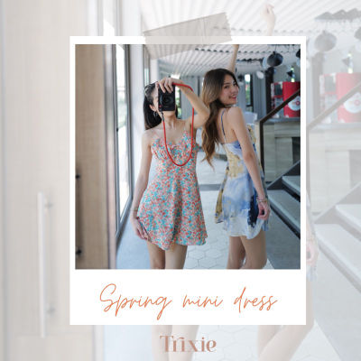 SPRING MINI DRESS มินิเดรสสั้น