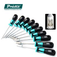 ProsKit Hollow-Shaft Nut Driver Hex Bit Socket Key Wrench Screwdriver Hand Tools 7-18mm Metal Socket Driver Hex Nut Key Wrench