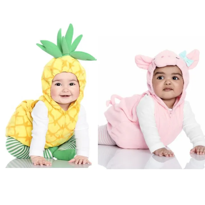 Baby Girl Bubble Halloween Costume Set - Pineapple Little Piglet ...