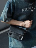 Mobile Phone Bag Mens Small Shoulder Bag Original Crossbody Bag Shoulder Bag Mens Small Square Bag Niche Retro High-End Mens Bag 【OCT】