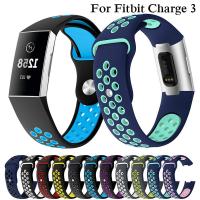 สำหรับ Fitbit Charge 4สายรัดข้อมือสายนาฬิกาข้อมือสายนาฬิกาข้อมือสำหรับ Fitbit Charge 3สายอะไหล่ซิลิโคนนิ่มสำหรับกีฬากลางแจ้ง